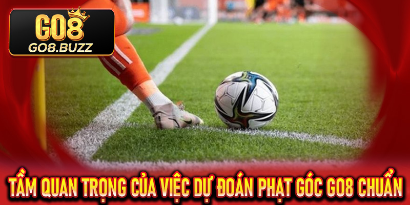 Tầm quan trọng của việc dự đoán phạt góc Go8 chuẩn